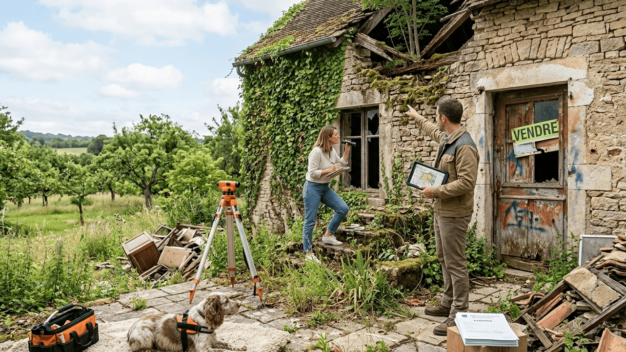Acheter une maison abandonnée à vendre en toute sécurité