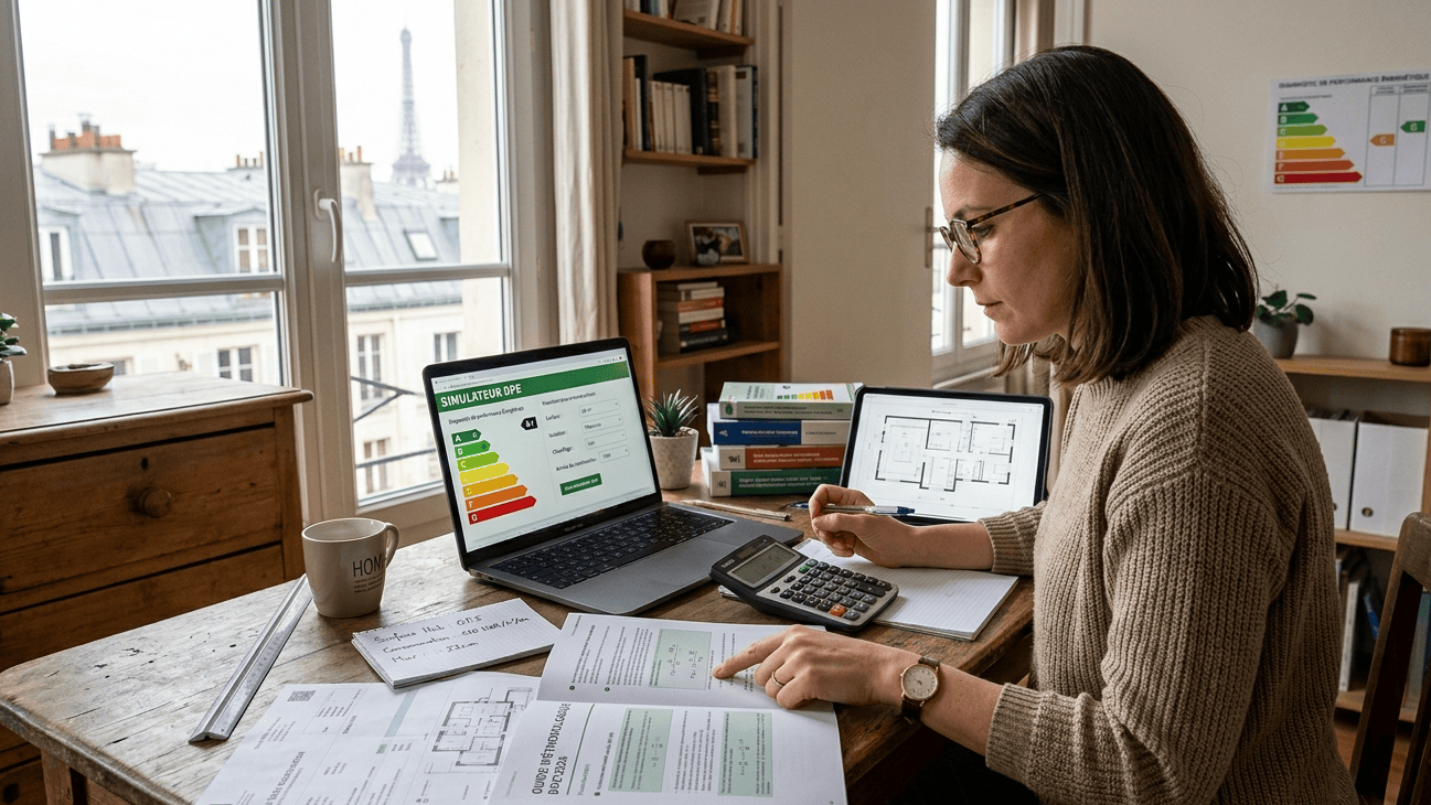 Comment réussir le calcul dpe de votre logement en 2026 ?