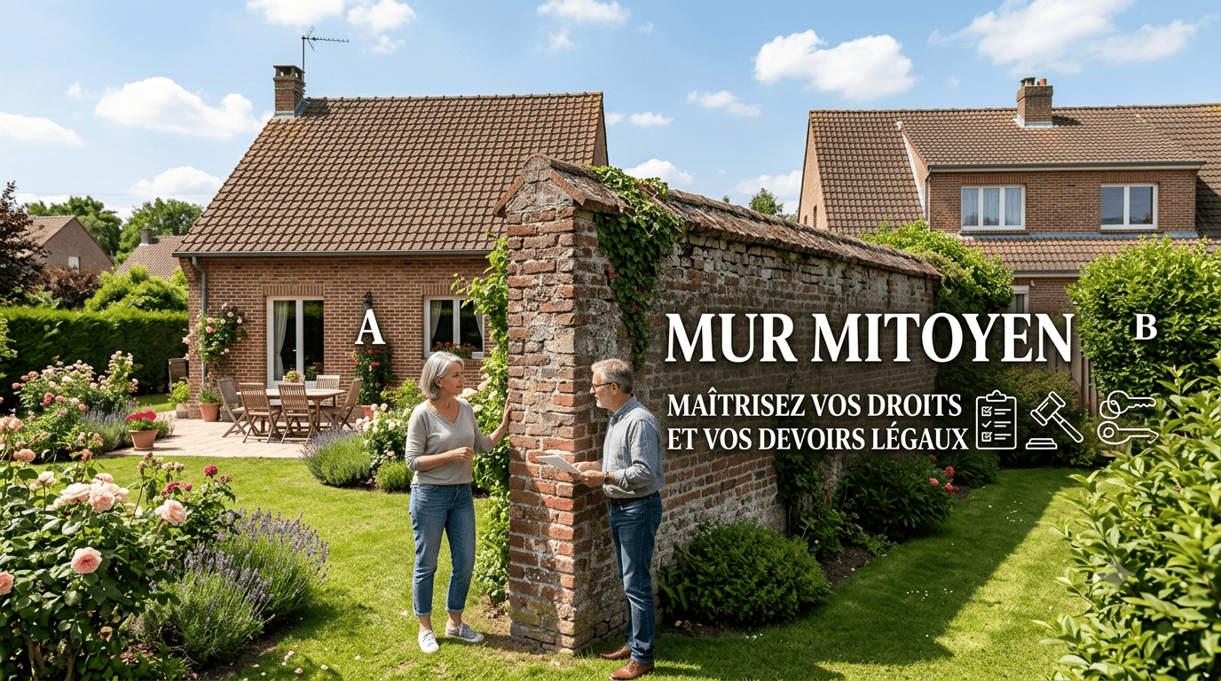 Mur mitoyen : maîtrisez vos droits et vos devoirs légaux